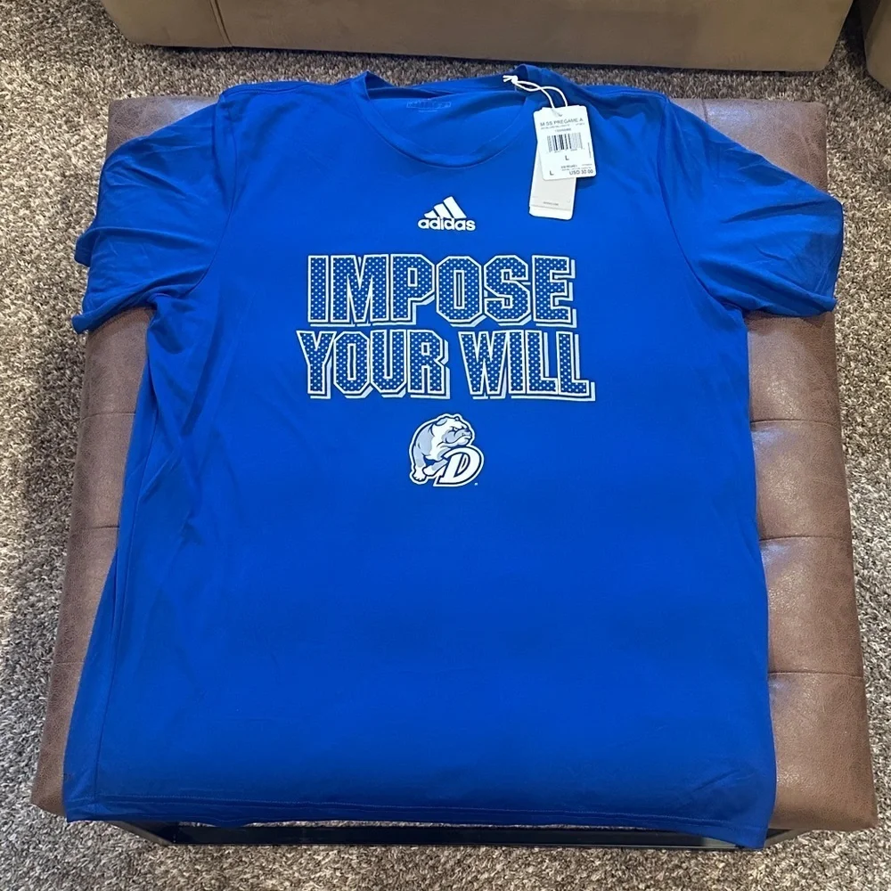 Adidas Drake Royal Blue 'Impose Your Will' Men's Tee (45)